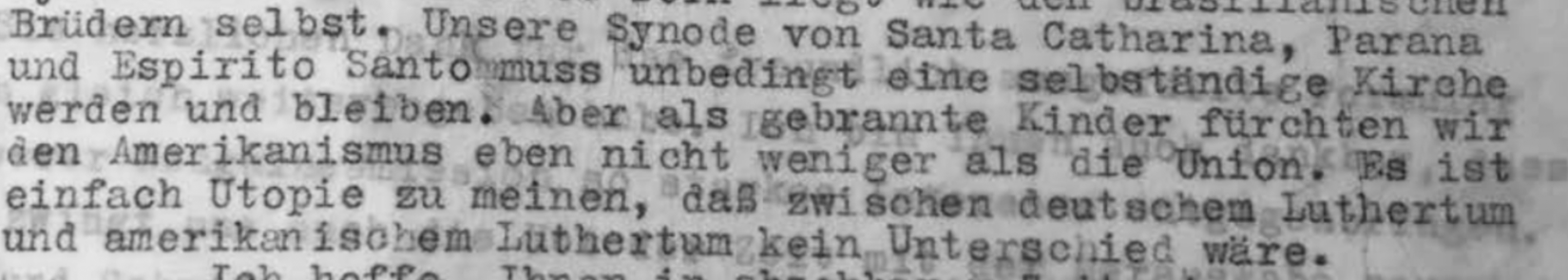 Letter from Friedrich Eppelein to Georg Weger, 1931